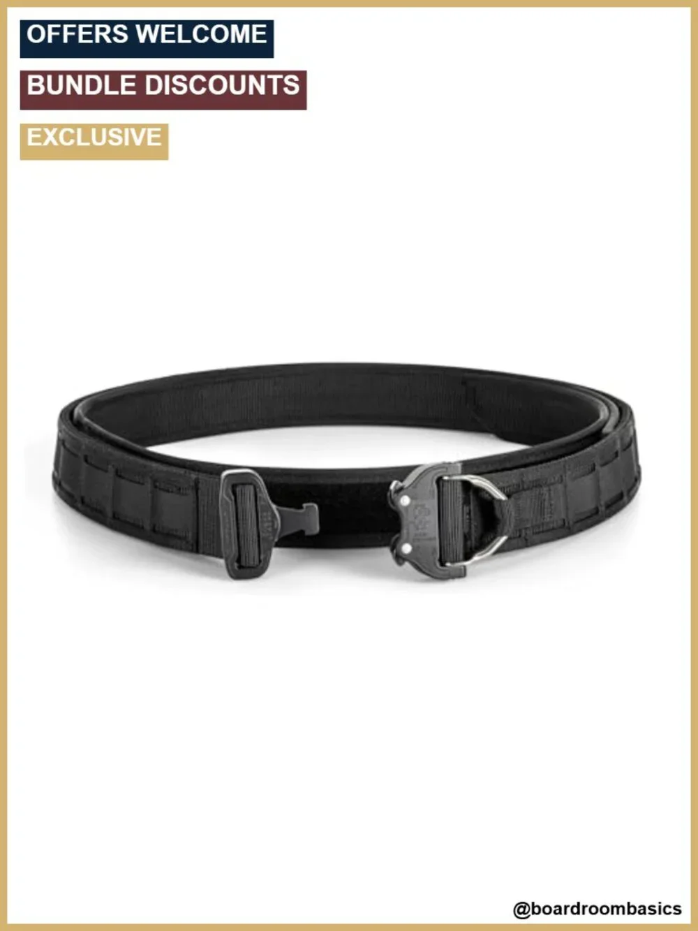 5.11 Tactical Maverick Battle Belt with COBRA Buckle, 1.75 Inch Duty Belt,